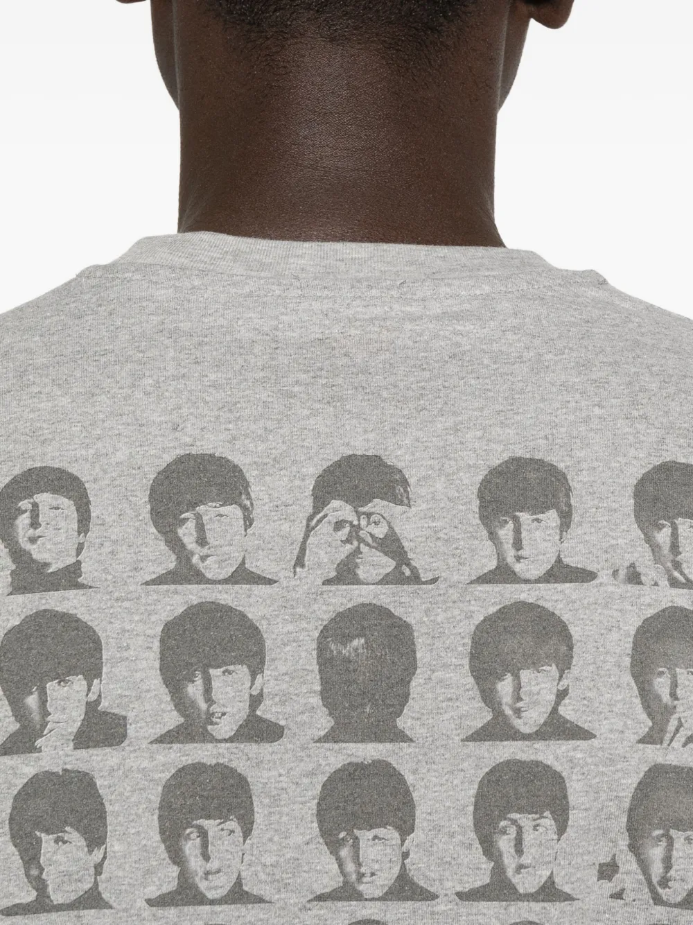 In The Box X Beatles Lettering T-shirt In Gray