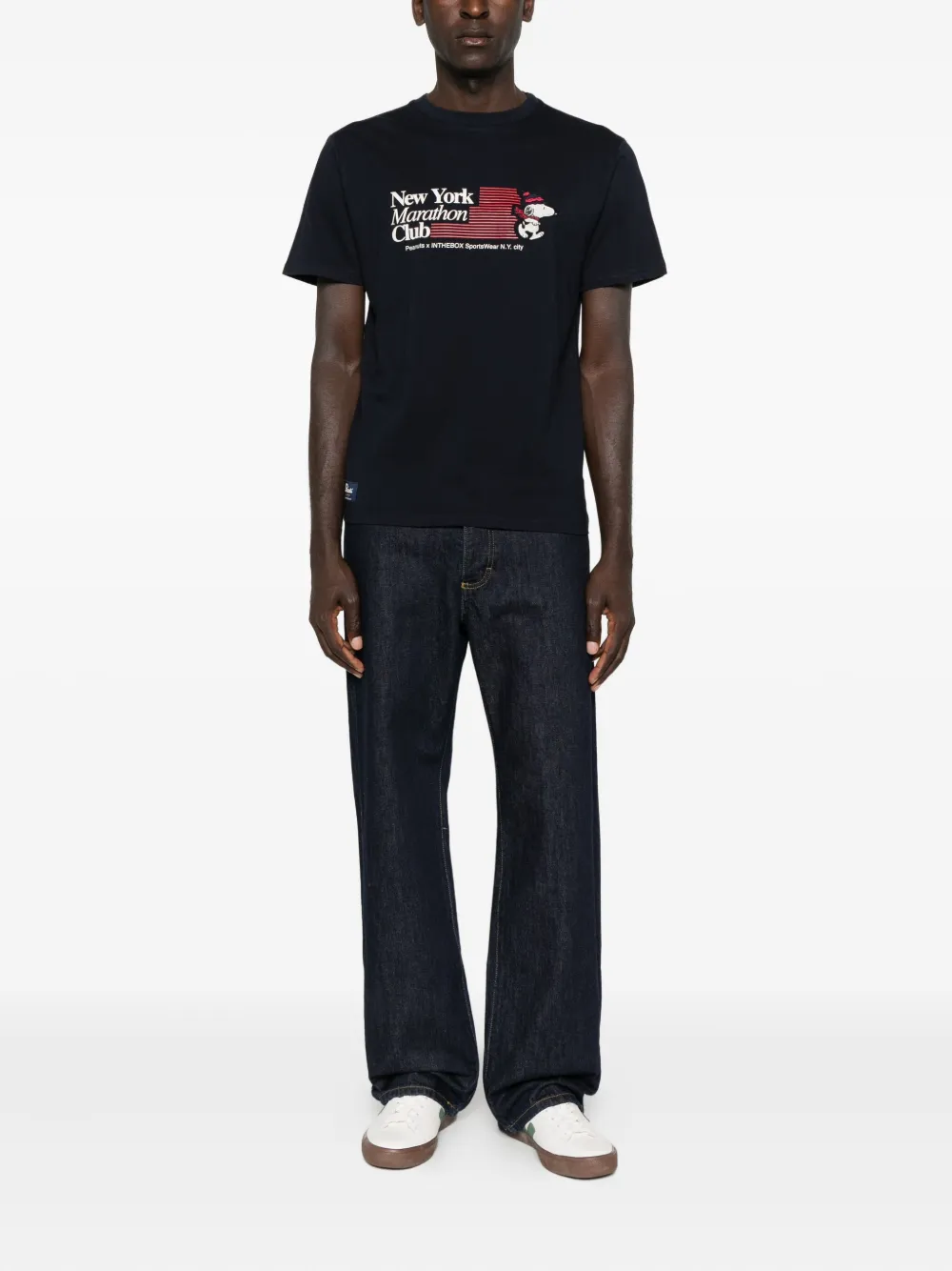 In The Box x Peanuts Snoopy T-shirt - Zwart