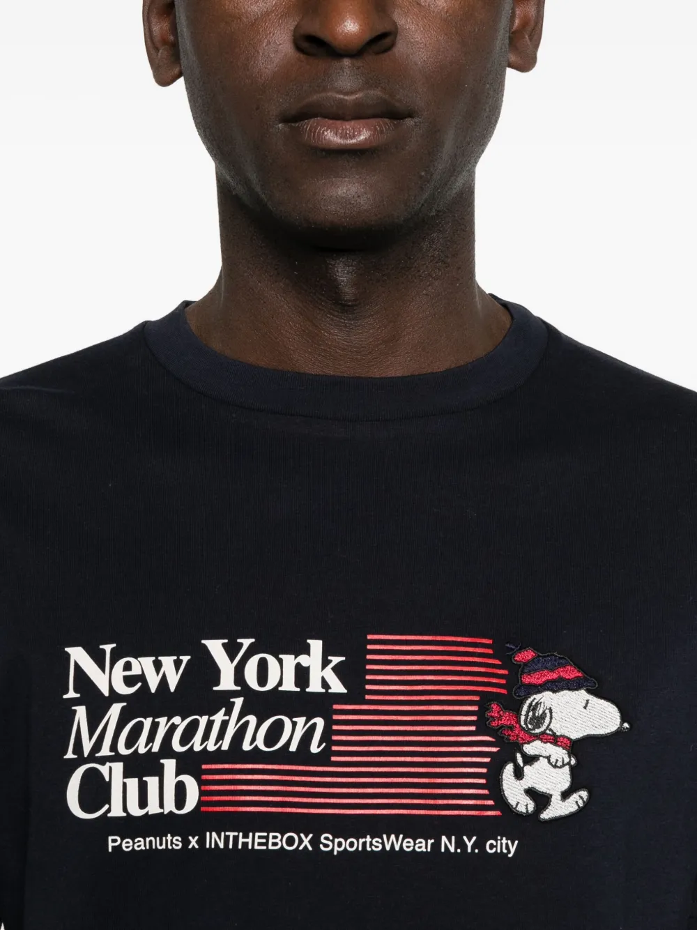 In The Box X Peanuts Snoopy T-shirt In Black