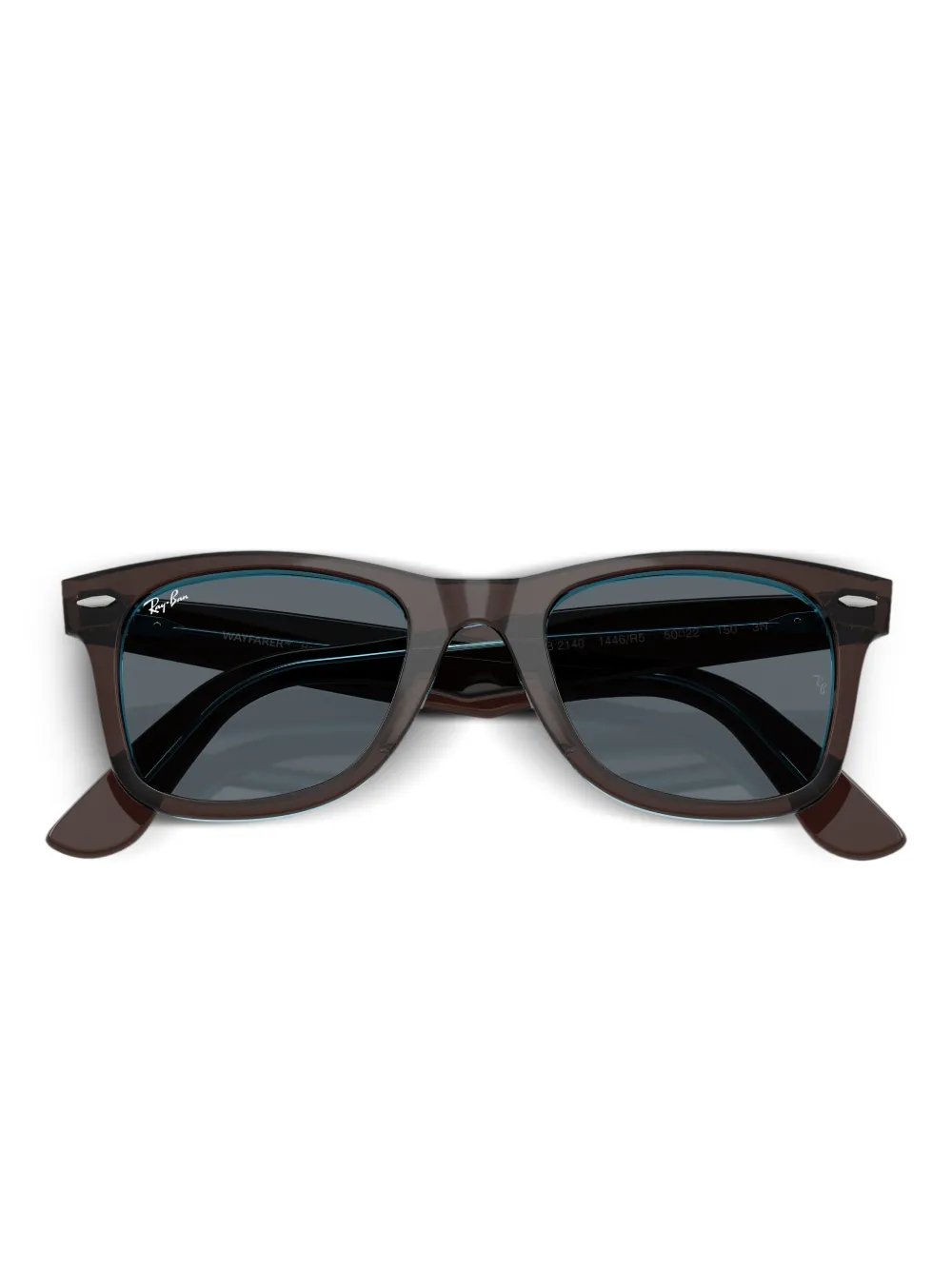 Ray-Ban Zonnebril met vierkant montuur Bruin