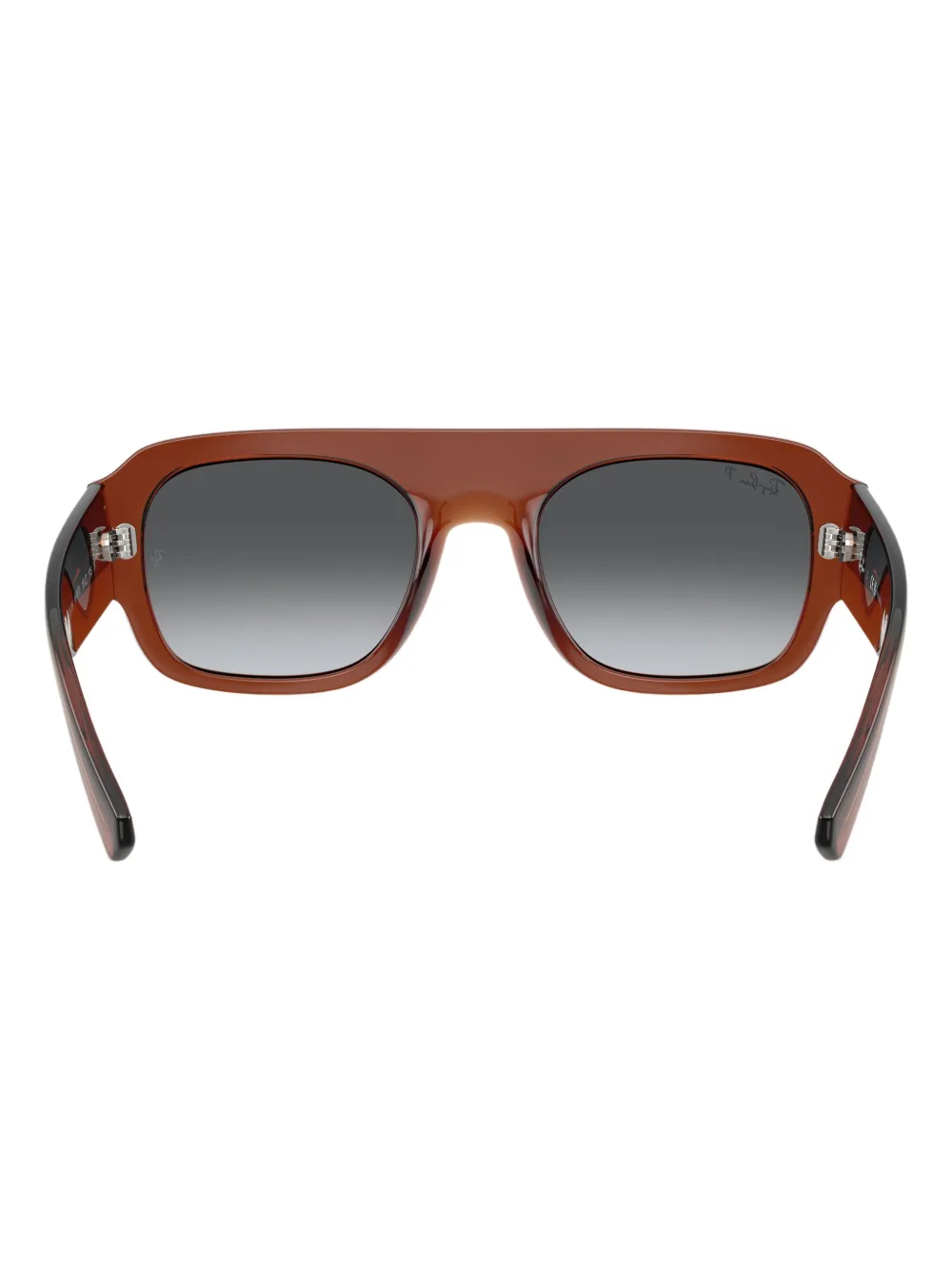 Ray Ban Geometric-frame Sunglasses In Red