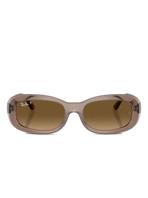 Ray-Ban lentes de sol con armazón ovalada