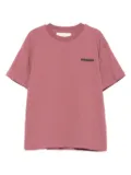 MSGM Kids logo-print cotton T-shirt - Red