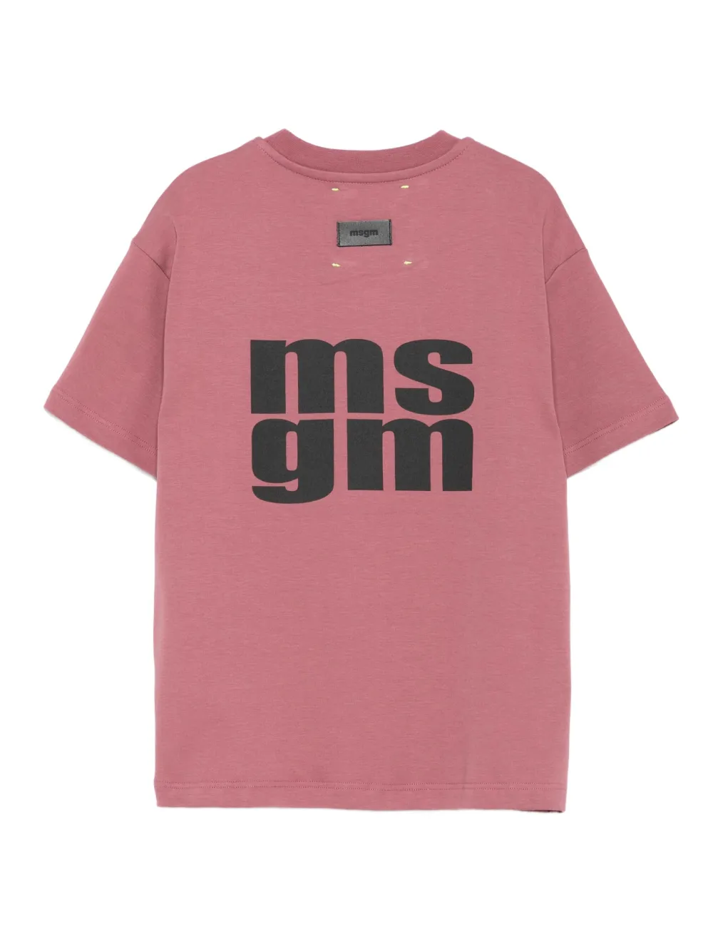 MSGM Kids logo-print cotton T-shirt | Boys T-Shirts | Image 2