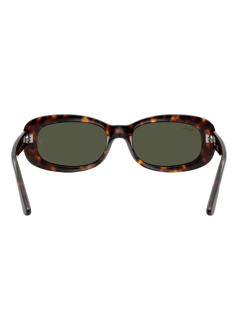 Ray Ban Beate Sunglasses Havana Frame Green Lenses Polarized 56-20 In Brown