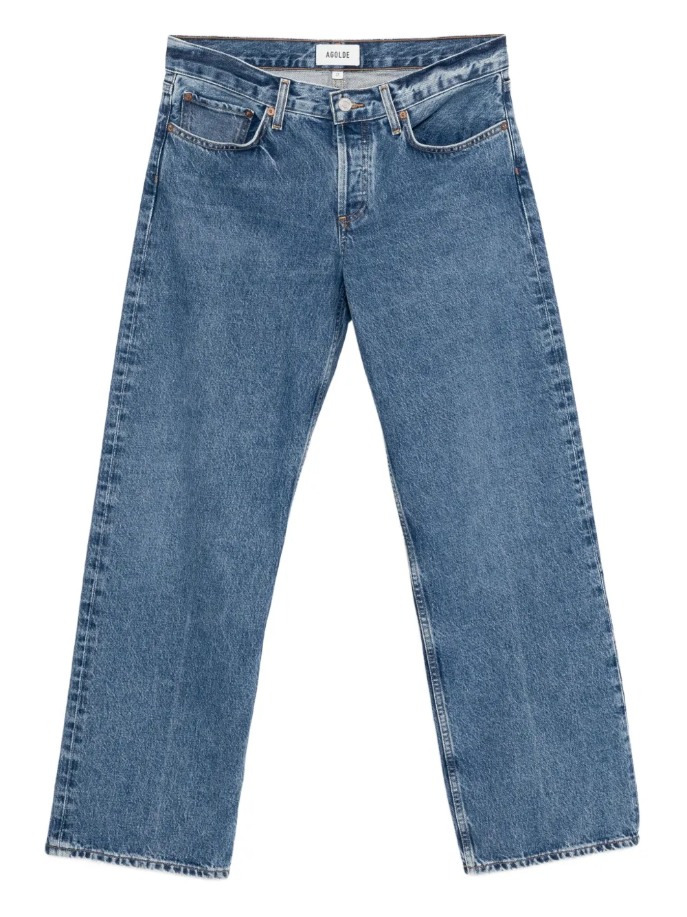 AGOLDE low-rise loose jeans | Blue | Image 1