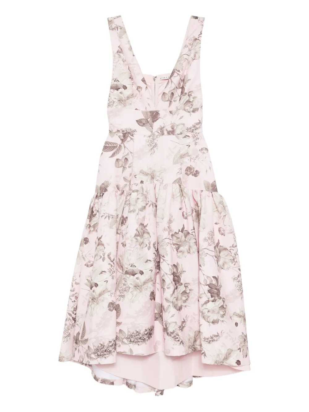 alice + olivia Lila Midi dress | Pink | Image 1