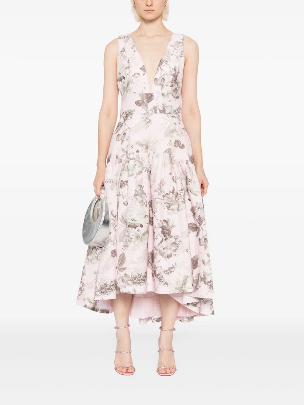 Alice + olivia Lila midi-jurk - Roze