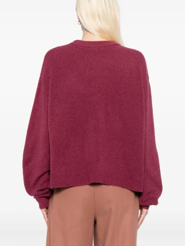 American Vintage Damsville Cardigan Red FARFETCH IN