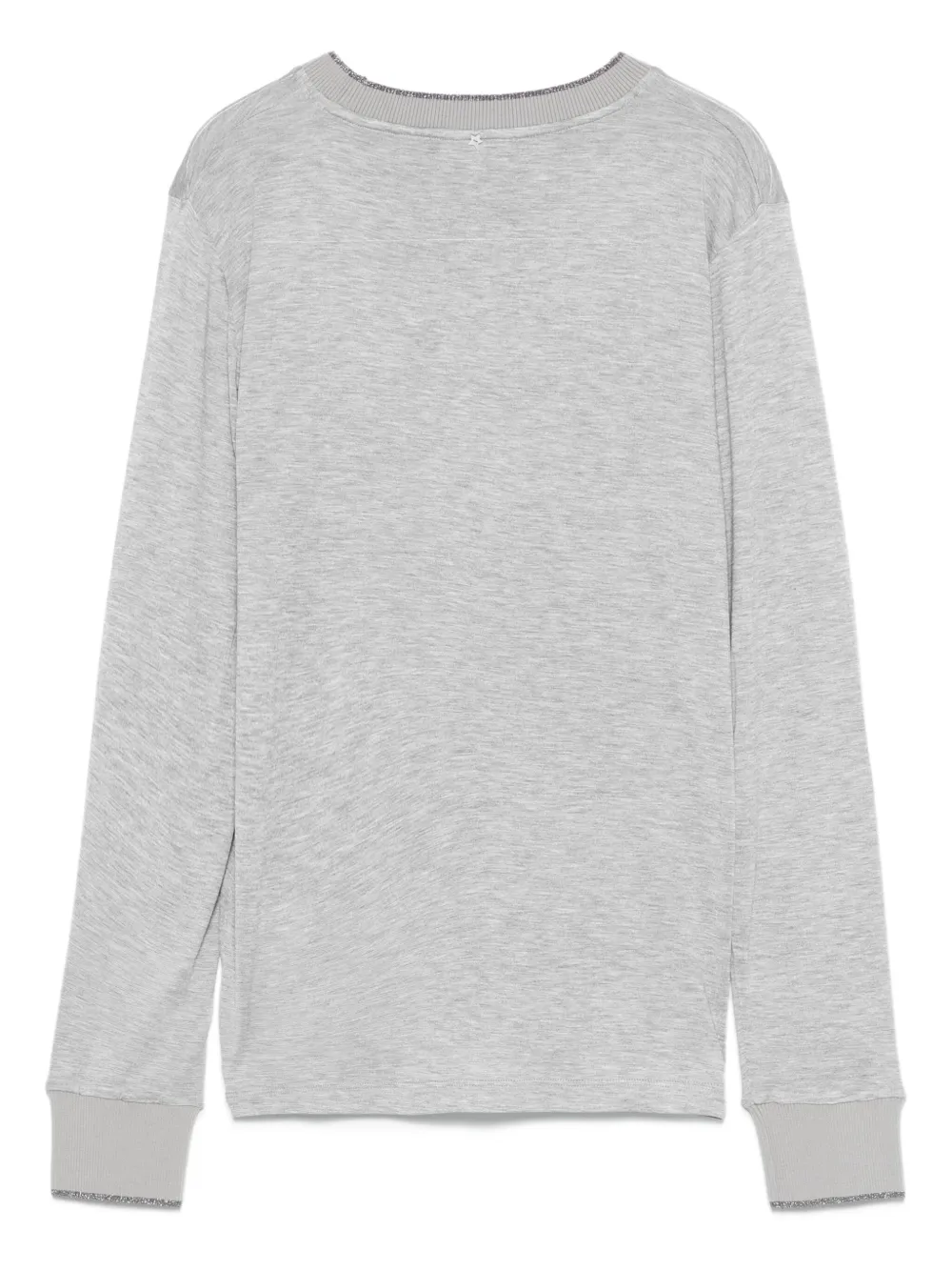 Lorena Antoniazzi glitter-neck long-sleeve T-shirt | T-Shirts & Jersey Shirts | Image 2