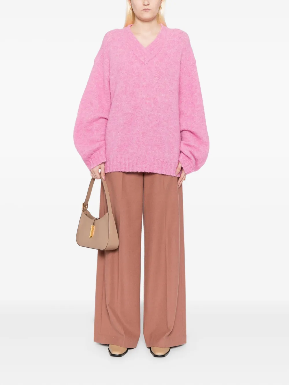 American Vintage East Jumper In Pink