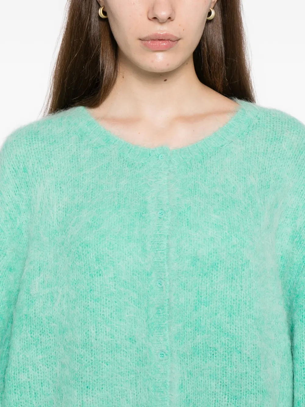 American Vintage Niby Cardigan In Green