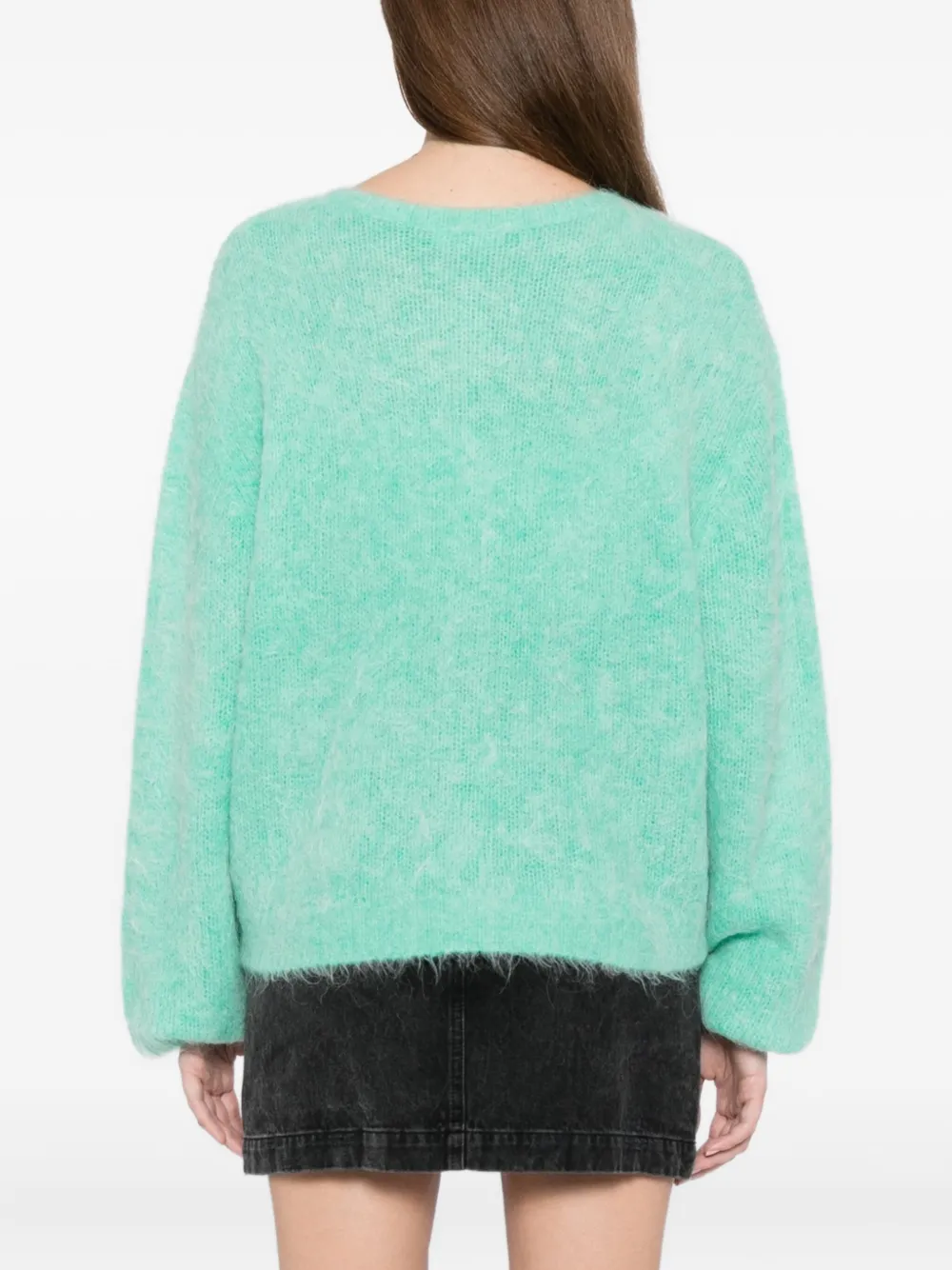 American Vintage Niby Cardigan In Green