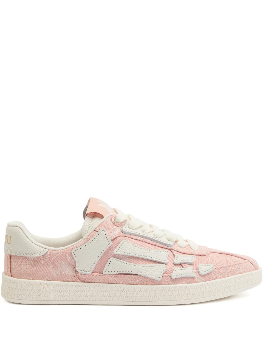 AMIRI Bandana denim sneakers Pink