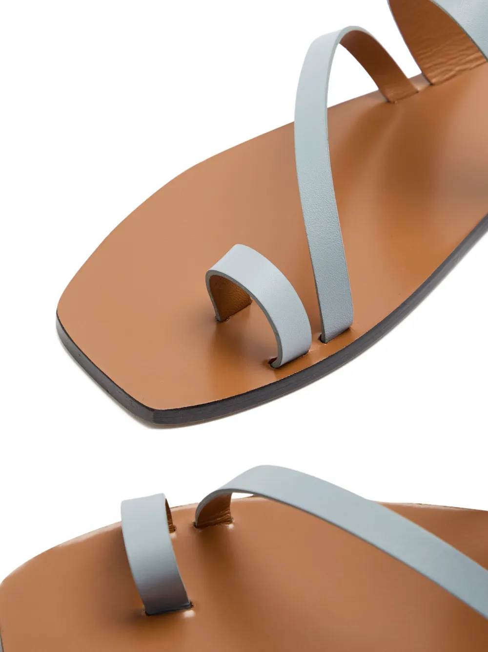 ATP Atelier Saletto leather sandals Blue