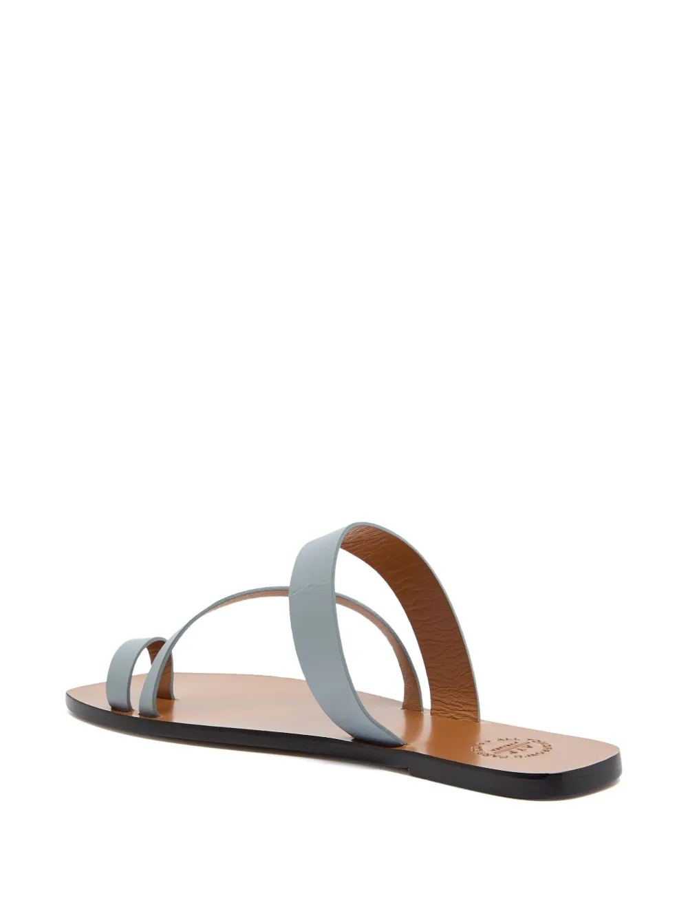 ATP Atelier Saletto leather sandals Blue