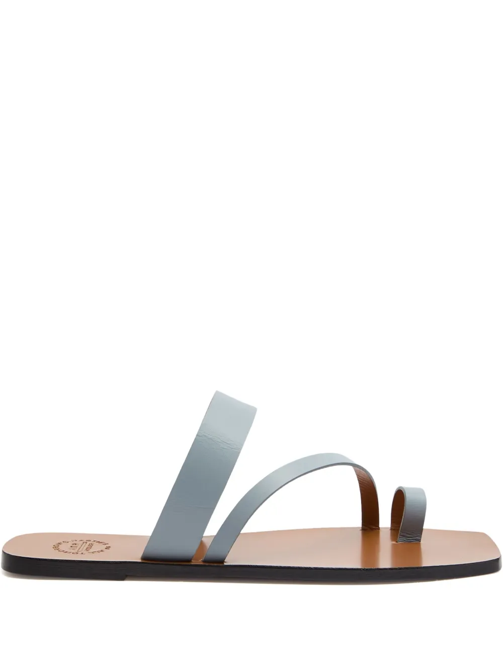 ATP Atelier Saletto leather sandals Blue