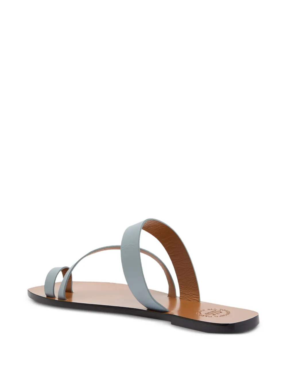 ATP Atelier Saletto leren sandalen Blauw