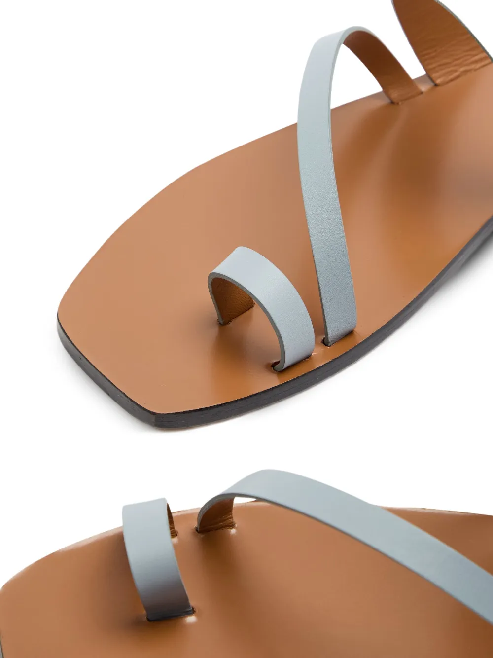 ATP Atelier Saletto leren sandalen Blauw