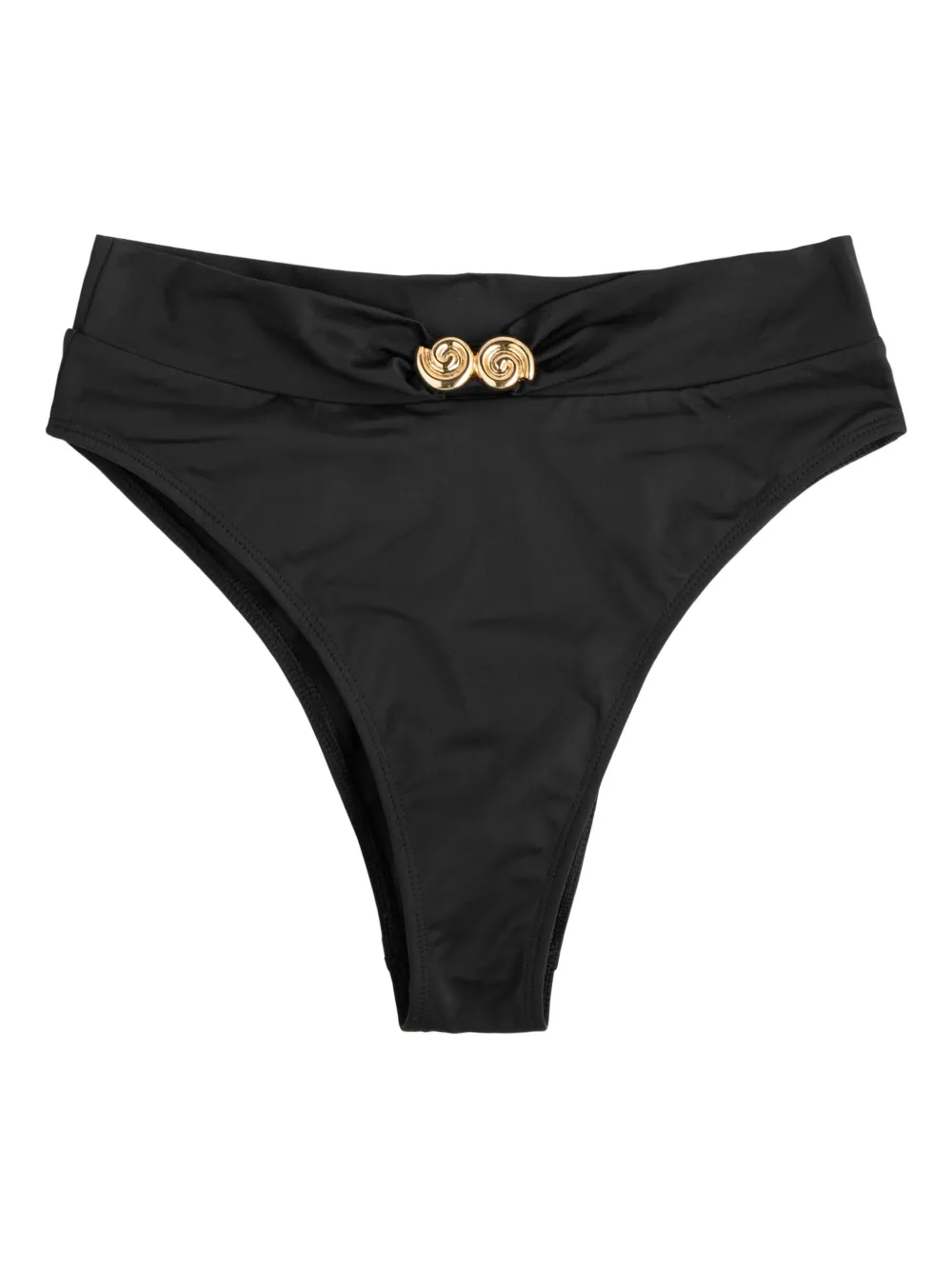 AWAY THAT DAY twist-detail bikini bottoms - Nero