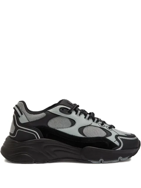 CLEENS Pulse mesh-panels suede low-top sneakers