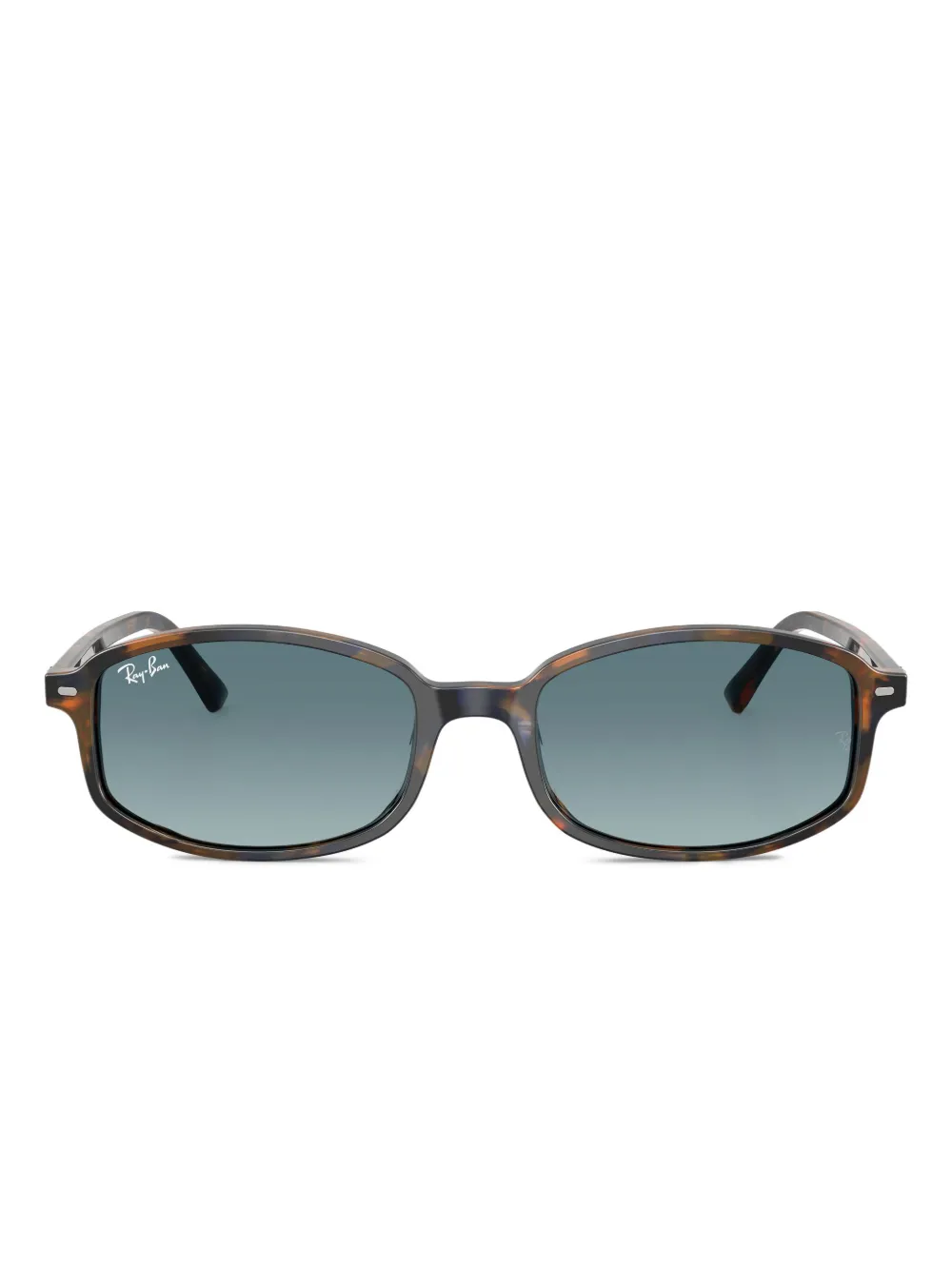 Ray-Ban tortoiseshell rectangle sunglasses | Brown | Image 1