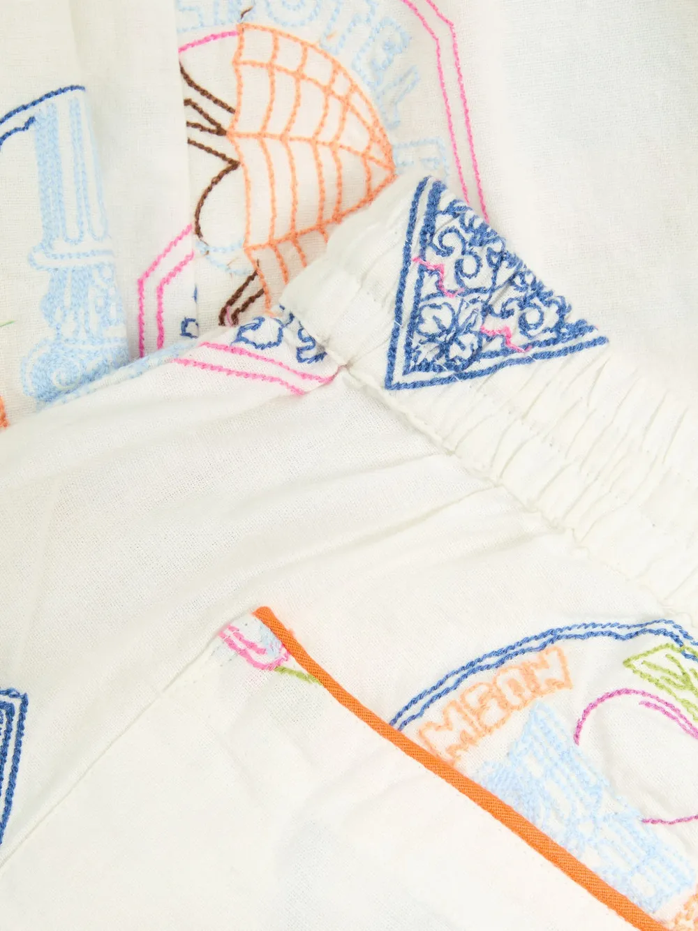 DAMSON MADDER Chlo broek met trekkoord Beige