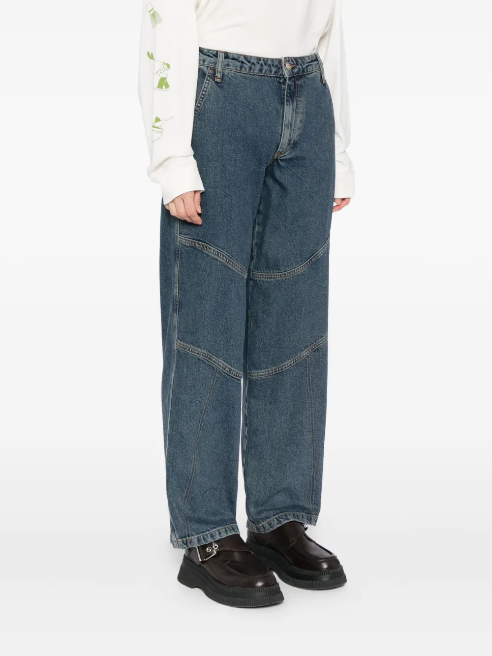 Damson Madder Drew Jeans In Blue