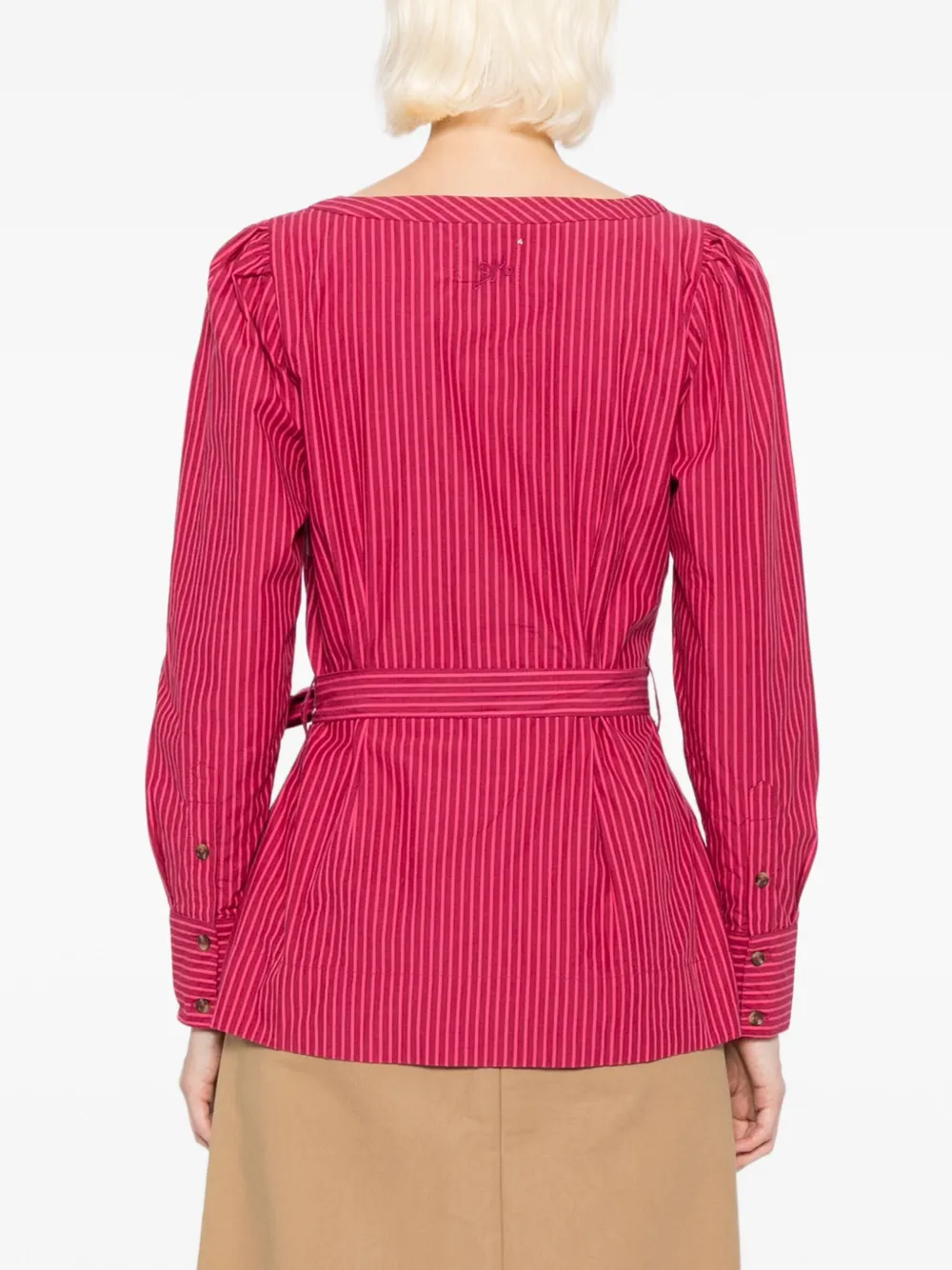 DAMSON MADDER Maisie mini shirt dress - Rosa