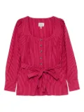 DAMSON MADDER Maisie mini shirt dress - Pink