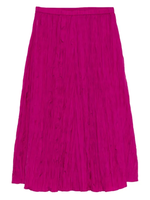 Eileen Fisher silk pleated skirt