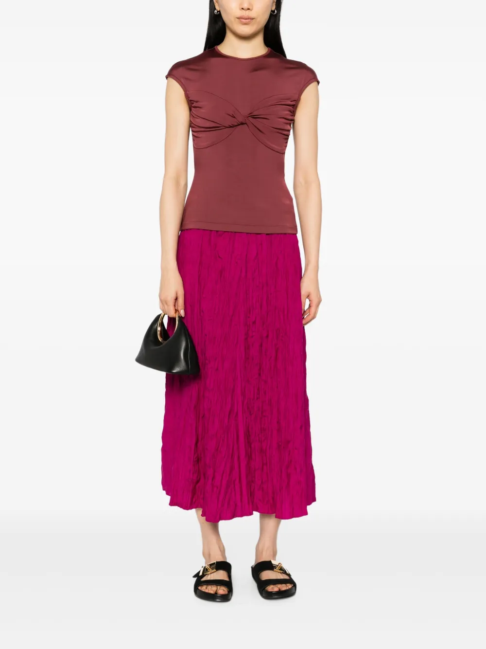 Eileen Fisher silk pleated skirt | A-Line Skirts | Image 2