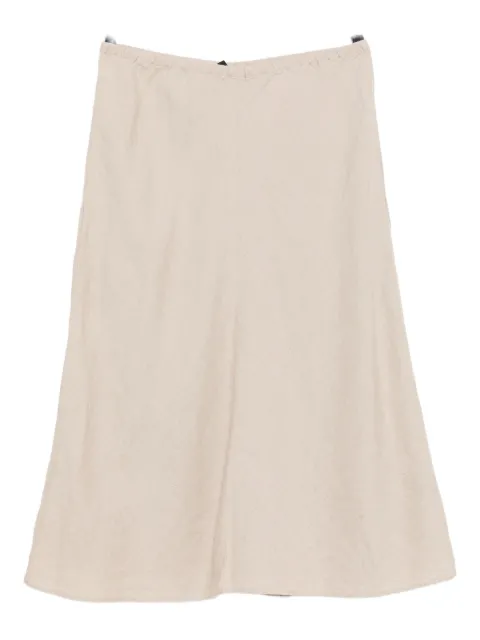 Eileen Fisher a-line linen skirt