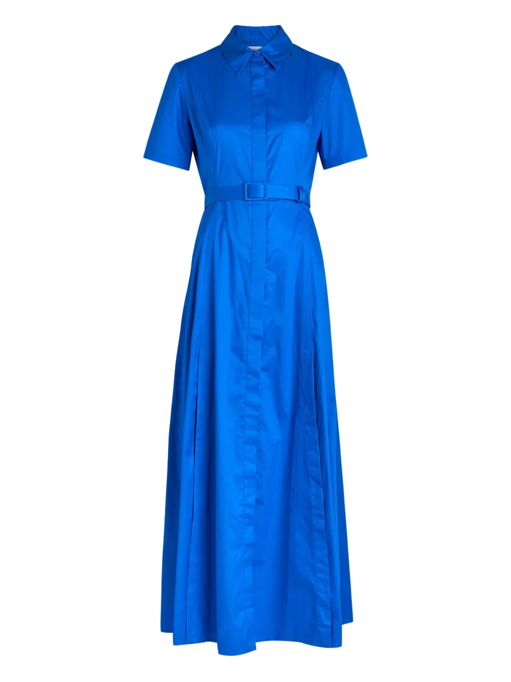Evi Grintela Nicole belted shirt maxi dress - Blu