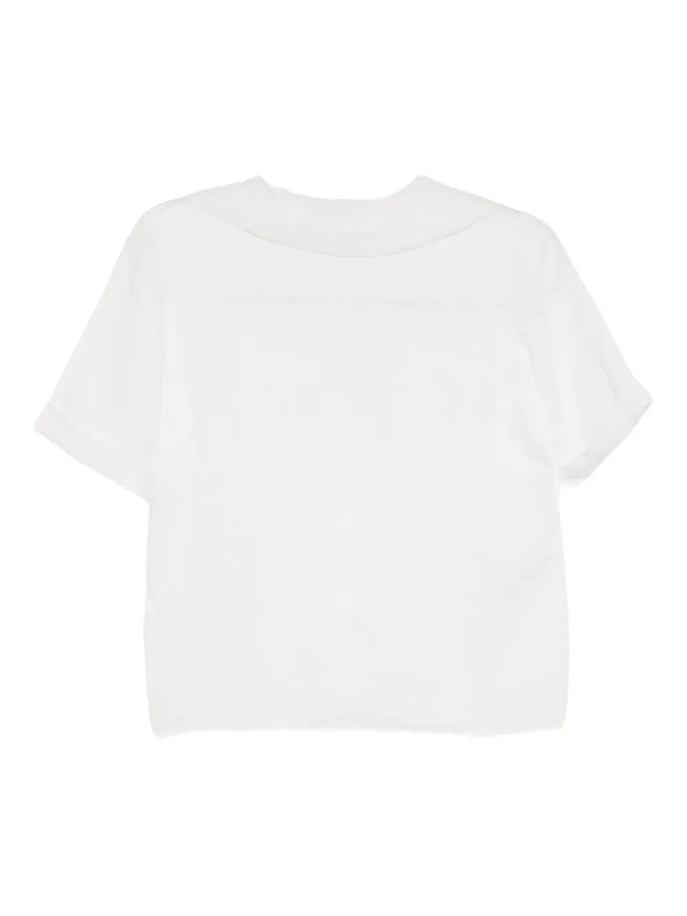 FRAME Gewelfde top - Wit