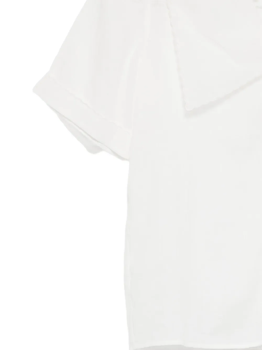 FRAME Gewelfde top Wit