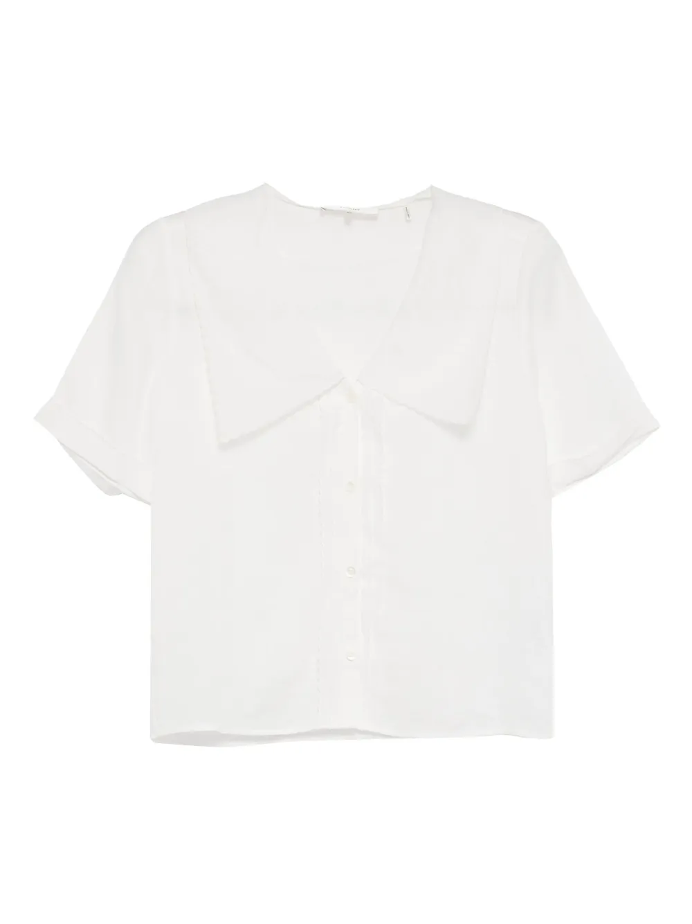 FRAME scallop-sailor top | White | Image 1