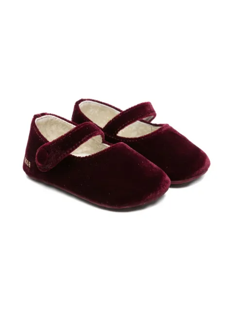 Golden Goose Kids Sofi velvet strap ballerina