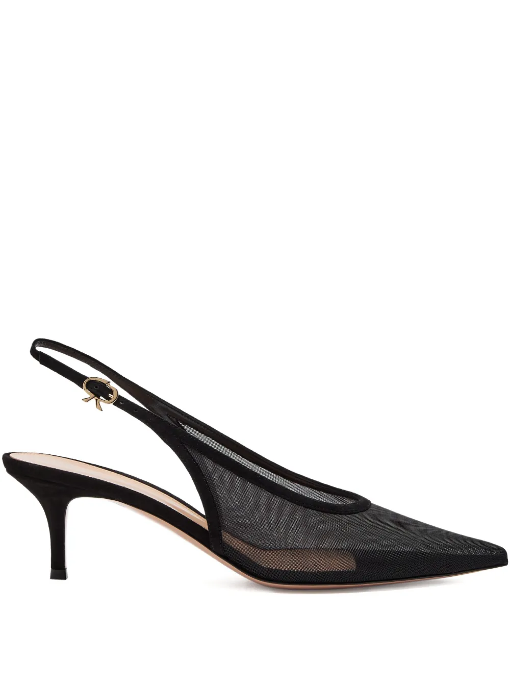 Gianvito Rossi Pointed-toe Pumps In Black