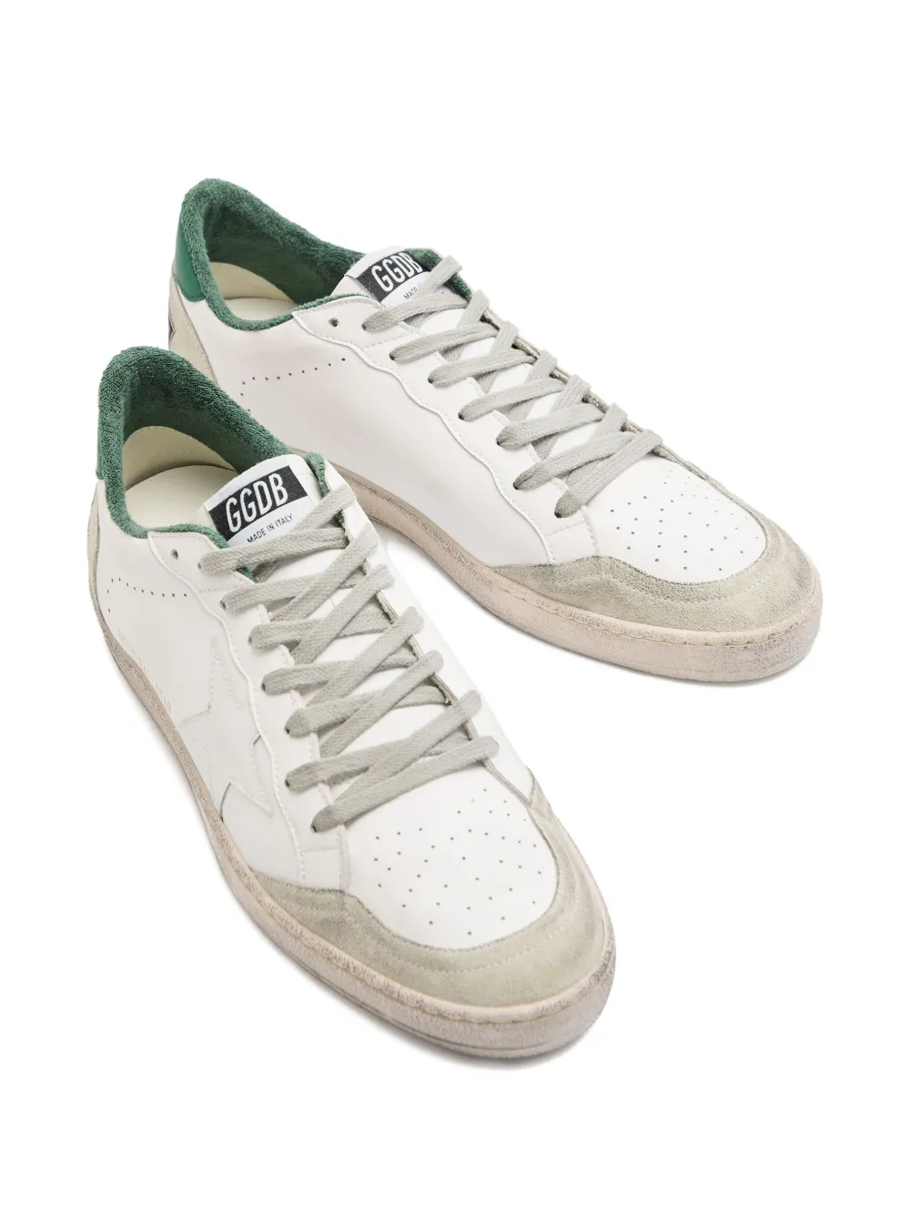 Golden Goose Ball Star leather sneakers Wit