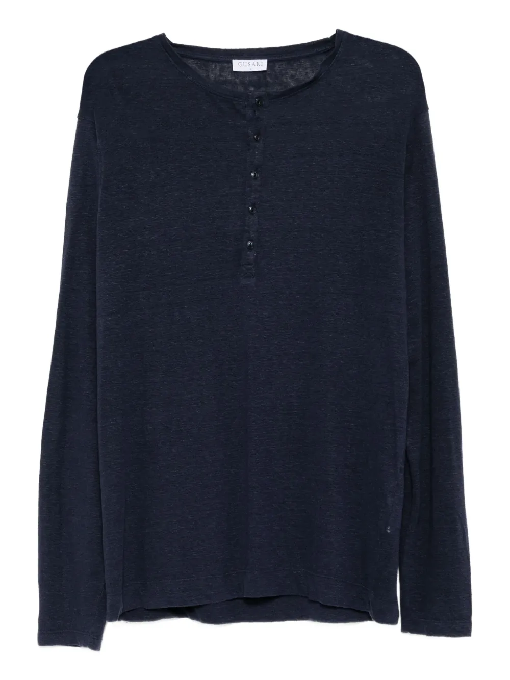 GUSARI playera Henley | azul | Image 1