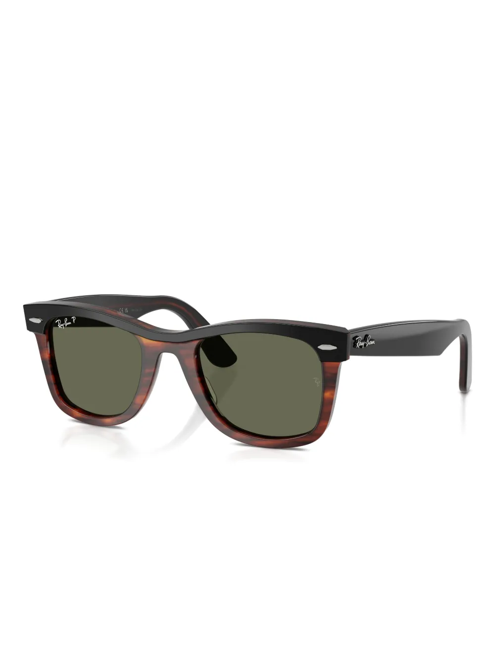 Ray Ban Square-frame Sunglasses In Brown