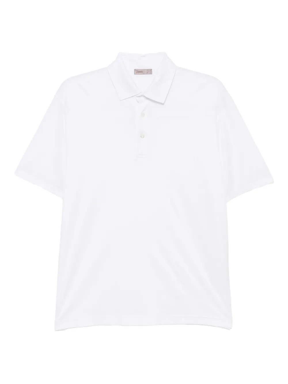Herno playera tipo polo con mangas a capas | blanco | Image 1