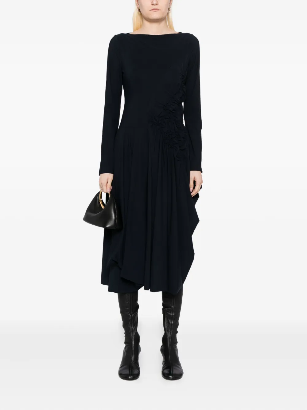 High Canticle dress - Blauw