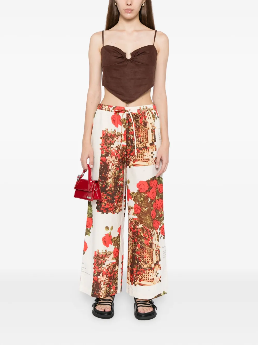 House of Sunny The Rose Garden trousers | Wide-Leg Pants | Image 2