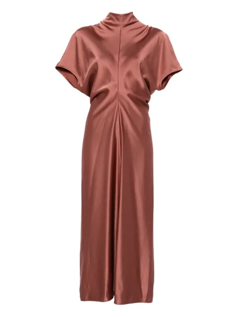 Federica Tosi mock-neck midi dress