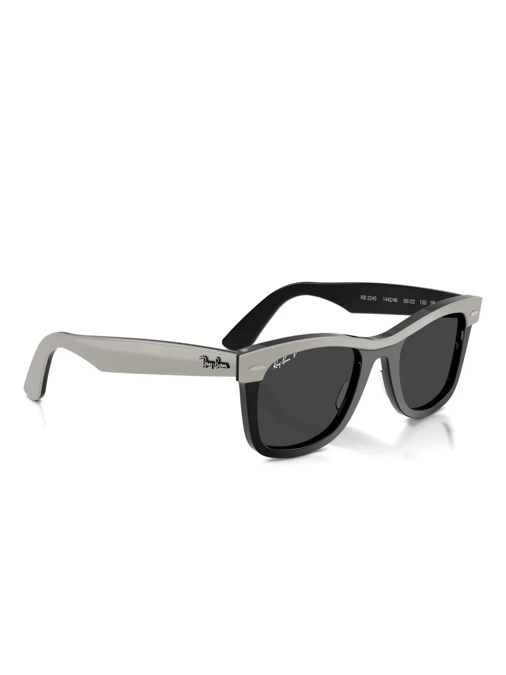 Ray Ban Wayfarer Street Square-frame Sunglasses In Black