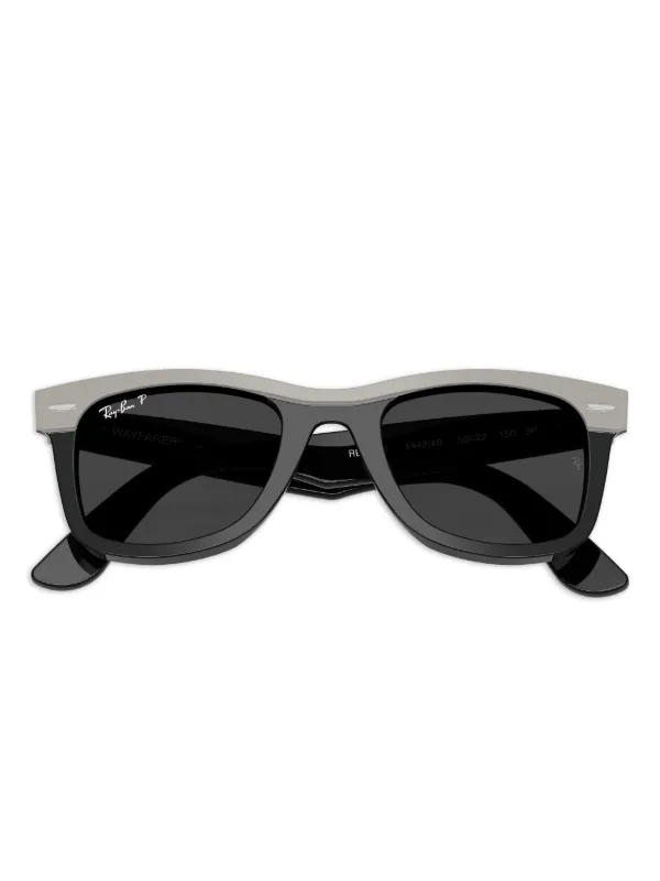Ray-Ban ウェイファーラー ストリート スクエアフレーム サングラス