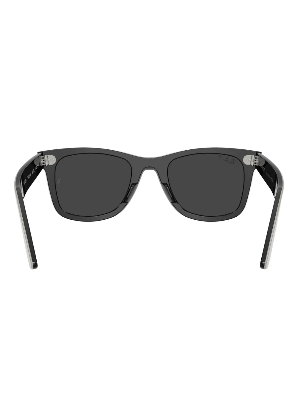 Ray-Ban Wayfarer Street zonnebril met vierkant montuur Zwart