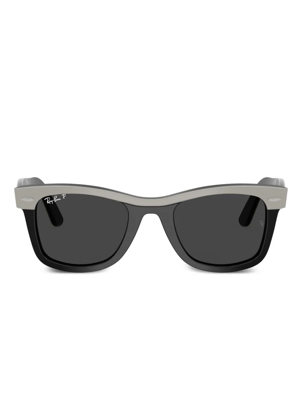 Ray-Ban ウェイファーラー ストリート スクエアフレーム サングラス - ブラック Ray-Ban ウェイファーラー ストリート スクエアフレーム サングラス - ブラック